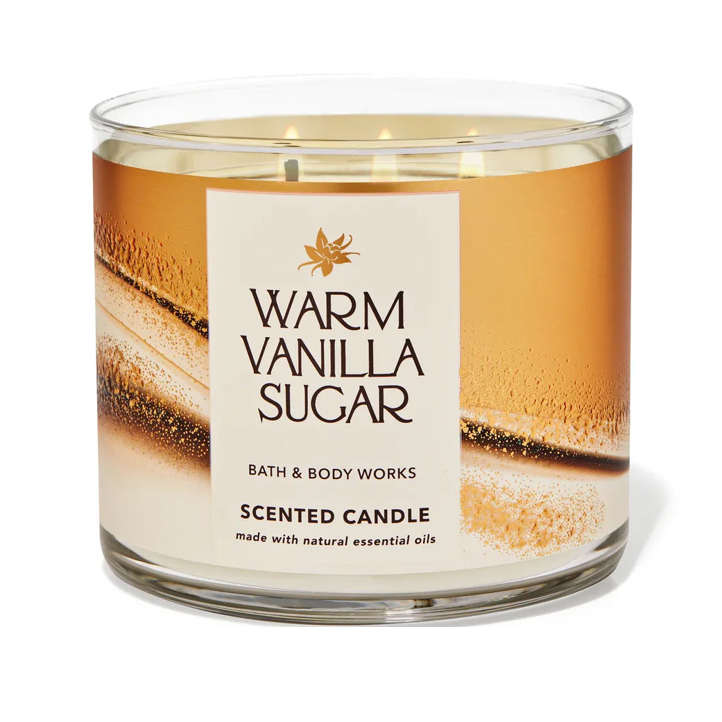 „Warm Vanilla Sugar” 3 knatų žvakė