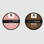 coconut bomb ir coffee scrub