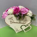 Muilo gėlių puokštė „Su gimtadieniu”-15