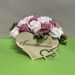 Muilo gėlių puokštė „Sveikiname”