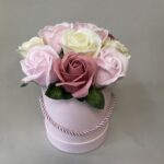 Muilo gėlių puokštė „Light Pink”-2