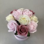 Muilo gėlių puokštė „Light Pink”-3