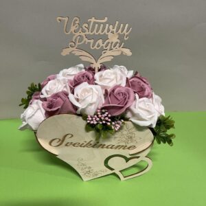 muilo gėlių puokštė