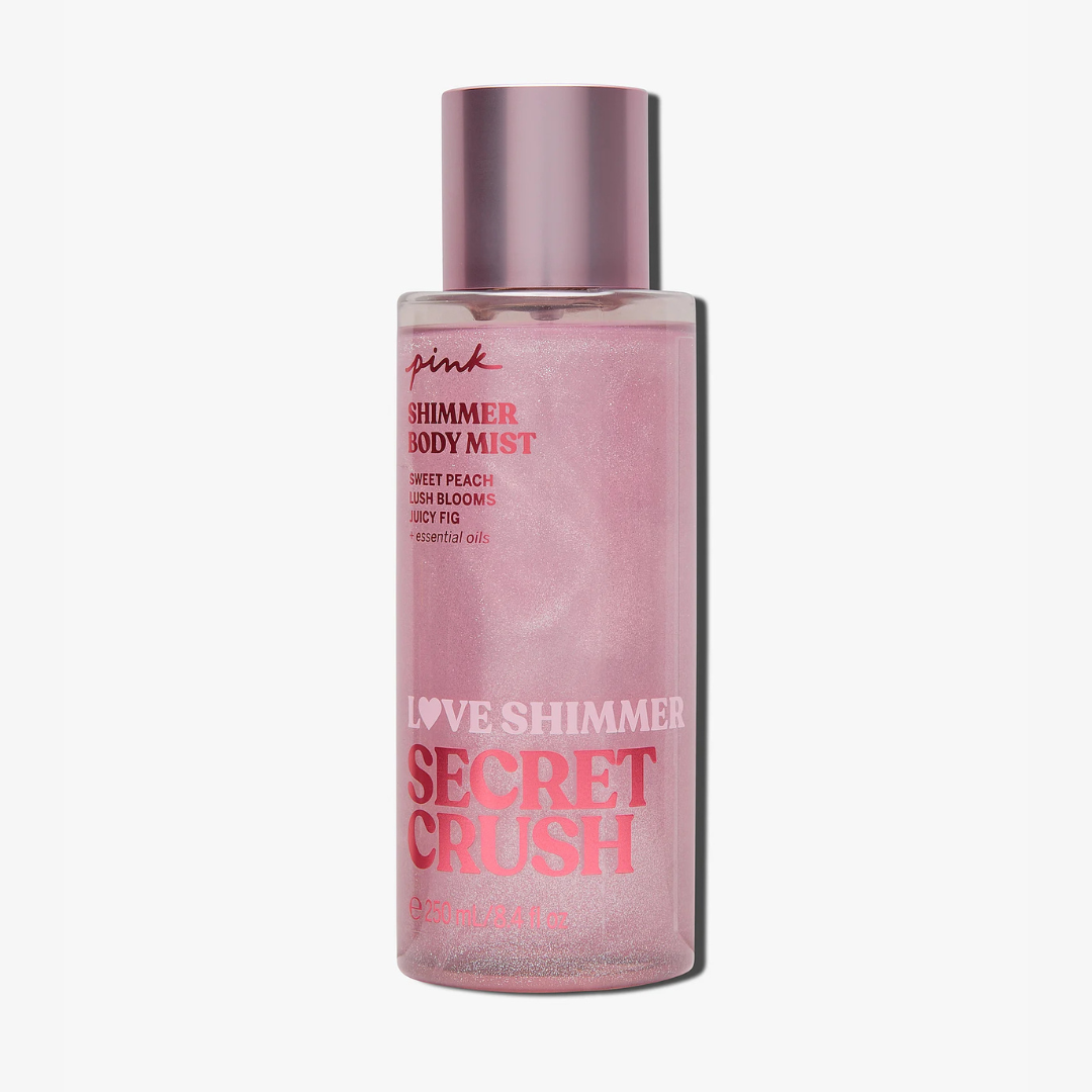 „Secret Crush Shimmer” kūno dulksna su blizgučiu