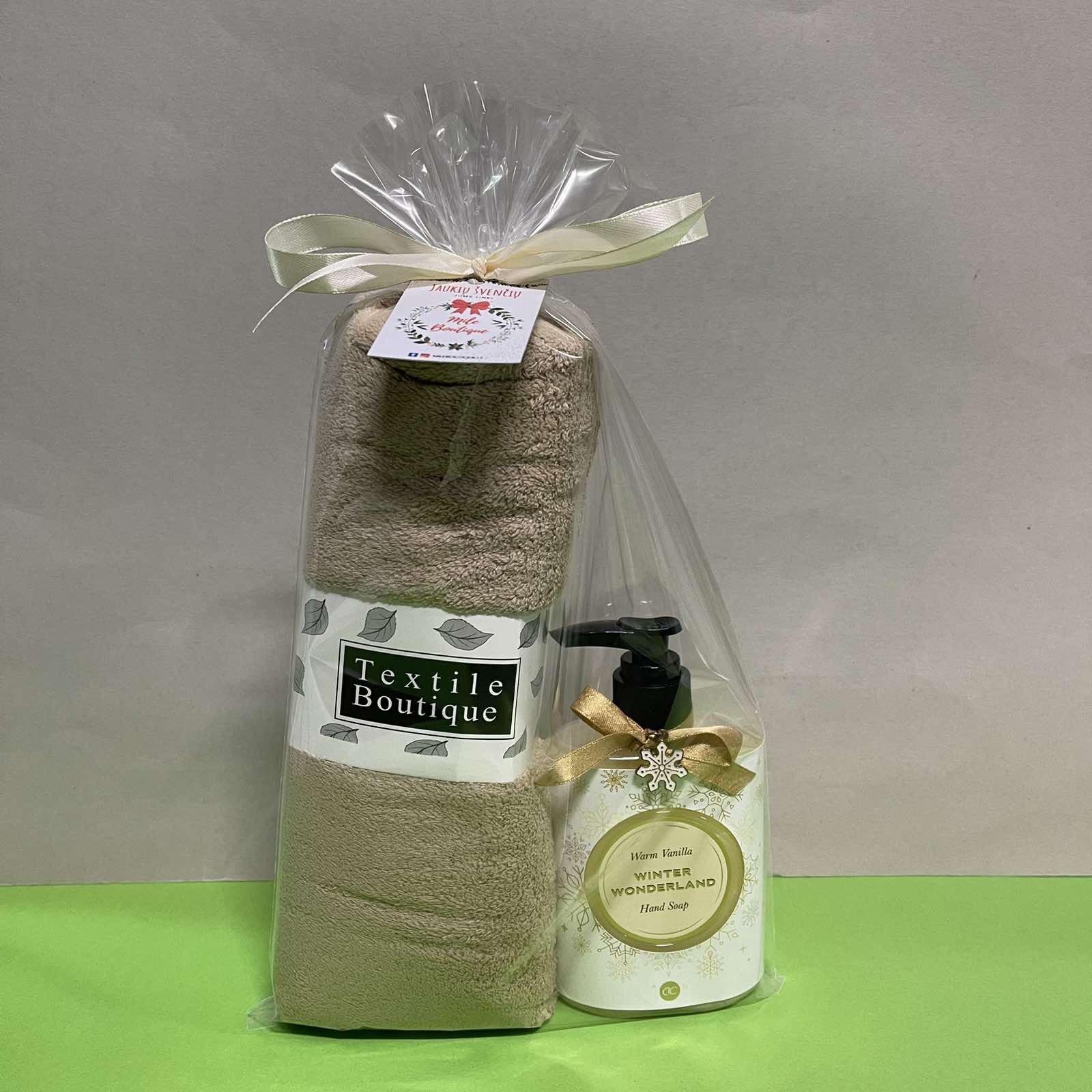 Dovanų rinkinys su rankų muilu ir rankšluosčiu-2