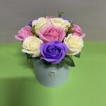 Muilo gėlių puokštė „Pastelinė”-1