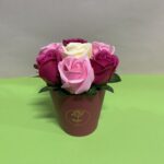 Muilo gėlių puokštė „Raudona 7”-12