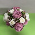 Muilo gėlių puokštė „Bijūnų dėžutė”-1