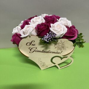 muilo gėlių puokštė