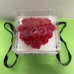 Muilo gėlių puokštė „Love RED”-1